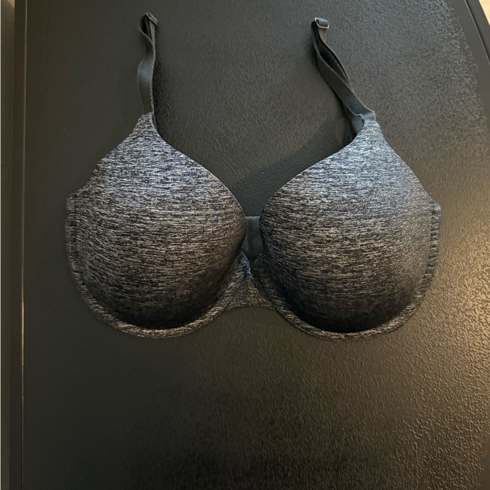 Victoria's Secret Heathered Black Perfect Shape Bra